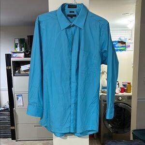 Marquise Blue Dress Shirt Classic Elegance